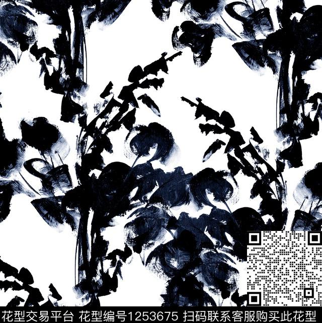 笔触肌理oil数码印花华亿平台下载（图片编号: 1253675） - 瓦栏（Walan）