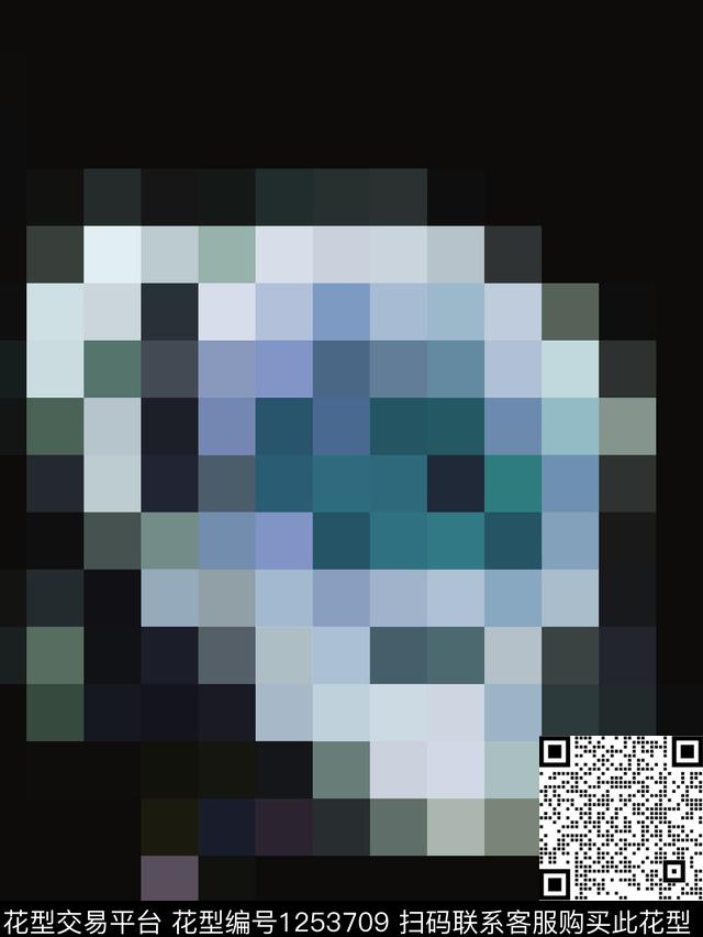 马赛克miumiu缪缪数码印花华亿平台下载（图片编号: 1253709） - 瓦栏（Walan）