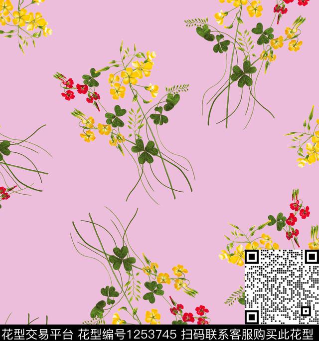 大牌风小碎花梅花数码印花华亿平台下载（图片编号: 1253745） - 瓦栏（Walan）