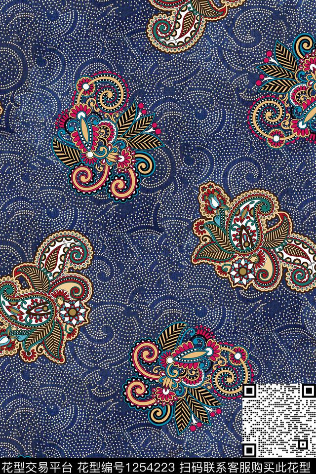 数码华亿平台花纹图案数码印花华亿平台下载（图片编号: 1254223） - 瓦栏（Walan）