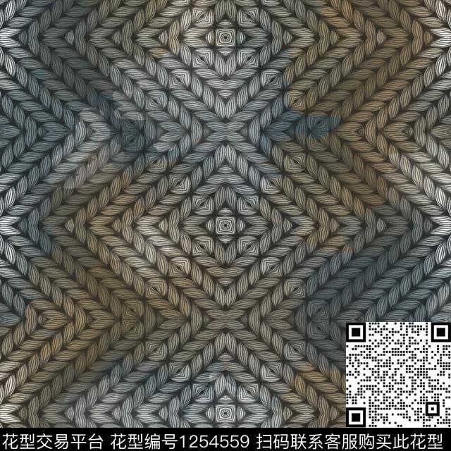 卫衣大牌风抽象男装数码印花华亿平台下载（图片编号: 1254559） - 瓦栏（Walan）