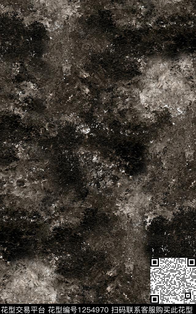 抽象大牌风潮牌数码印花华亿平台下载（图片编号: 1254970） - 瓦栏（Walan）