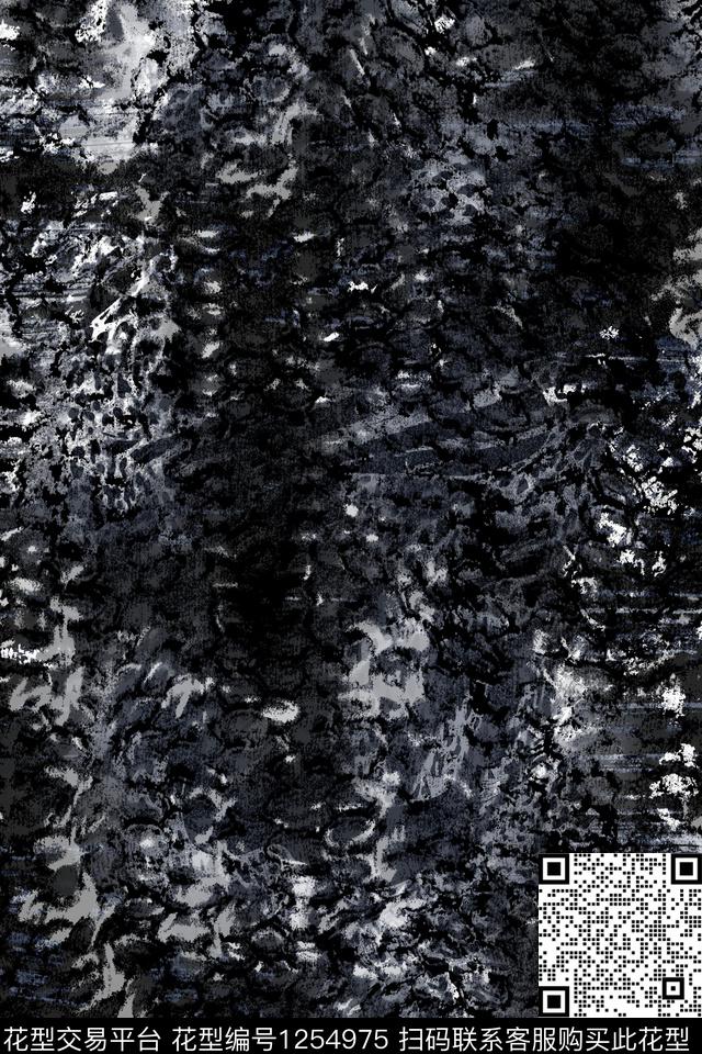 抽象大牌风纹理数码印花华亿平台下载（图片编号: 1254975） - 瓦栏（Walan）