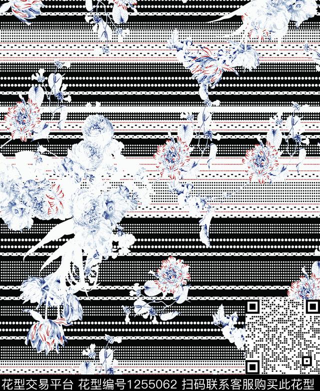 几何花卉大牌风裤子传统印花华亿平台下载（图片编号: 1255062） - 瓦栏（Walan）