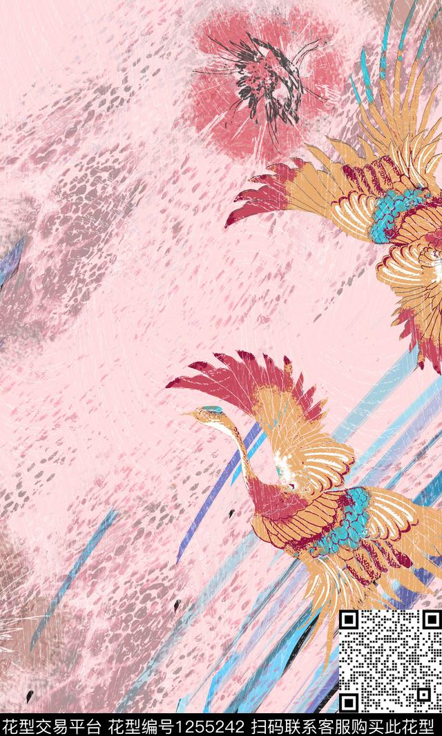 动物大牌风数码印花华亿平台下载（图片编号: 1255242） - 瓦栏（Walan）