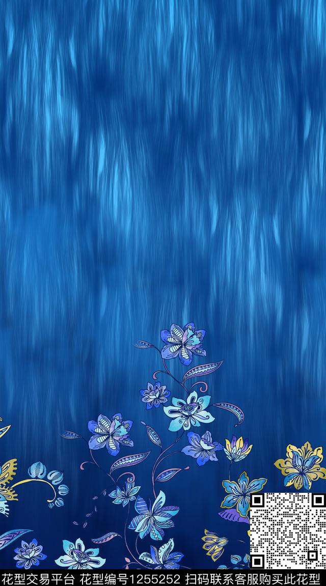 大牌风花卉小碎花数码印花华亿平台下载（图片编号: 1255252） - 瓦栏（Walan）