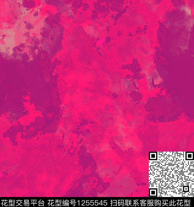 抽象水墨风创意数码印花华亿平台下载（图片编号: 1255545） - 瓦栏（Walan）