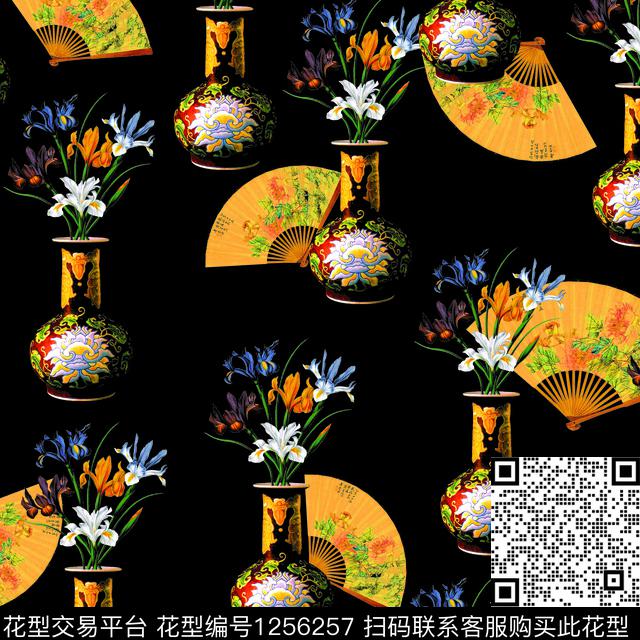 羽绒服艺术数码印花华亿平台下载（图片编号: 1256257） - 瓦栏（Walan）