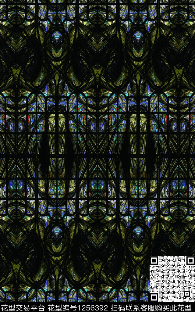 中国风趣味创意传统印花华亿平台下载（图片编号: 1256392） - 瓦栏（Walan）