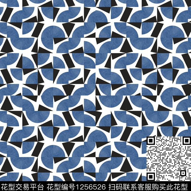 几何大牌风女装数码印花华亿平台下载（图片编号: 1256526） - 瓦栏（Walan）