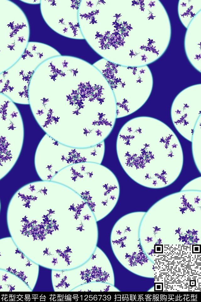 女装小碎花满版散花数码印花华亿平台下载（图片编号: 1256739） - 瓦栏（Walan）