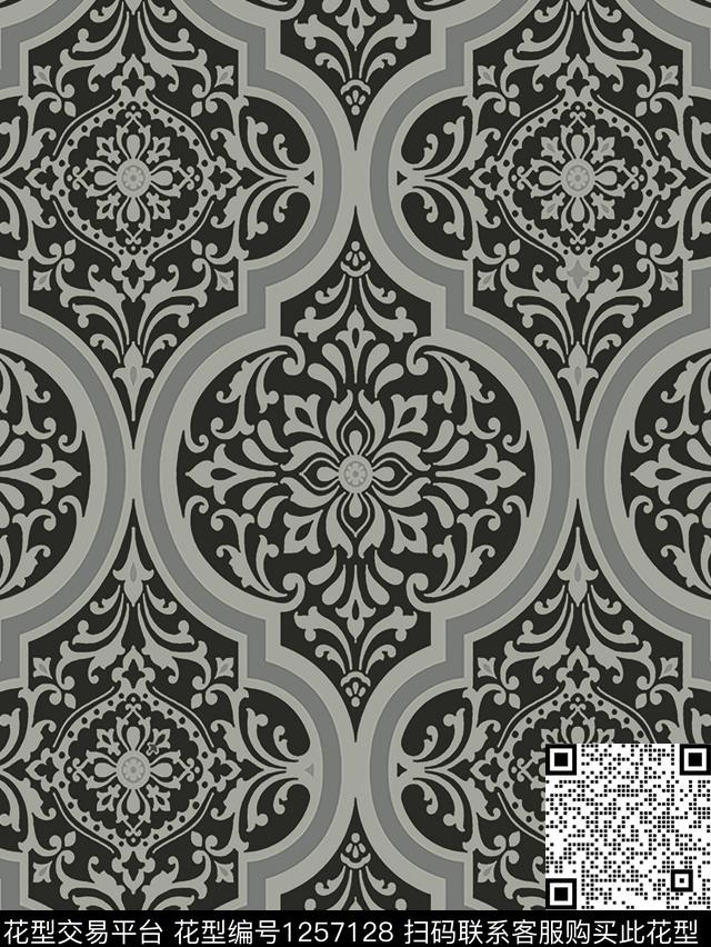 传统印花华亿平台下载（图片编号: 1257128） - 瓦栏（Walan）