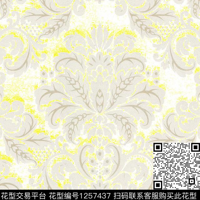 大衣韩国雕印华亿平台数码印花华亿平台下载（图片编号: 1257437） - 瓦栏（Walan）