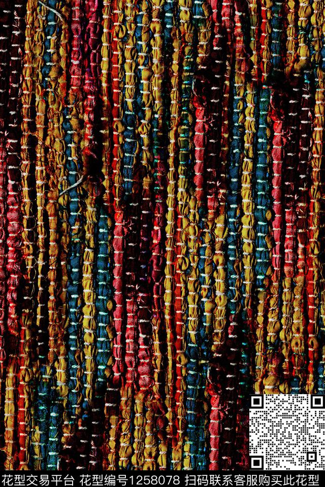 几何条纹中老年数码印花华亿平台下载（图片编号: 1258078） - 瓦栏（Walan）