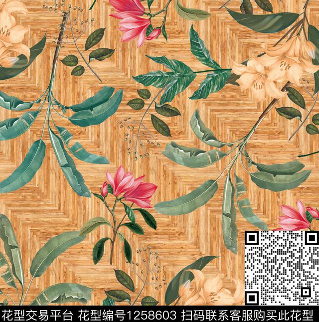 热带华亿平台大牌风数码华亿平台数码印花华亿平台下载（图片编号: 1258603） - 瓦栏（Walan）