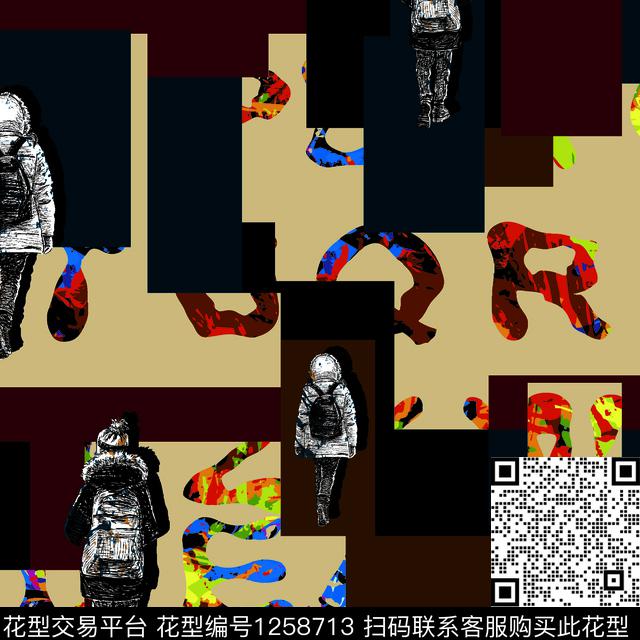 格子CK数码印花华亿平台下载（图片编号: 1258713） - 瓦栏（Walan）