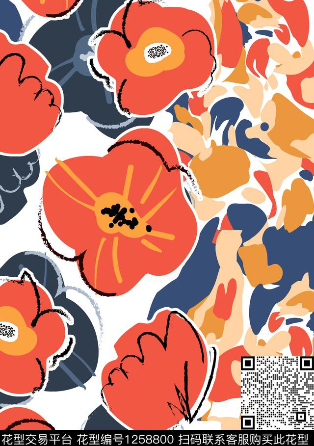 女装huhuahuawhuawehuawen花纹jijihjihe几何数码印花华亿平台下载（图片编号: 1258800） - 瓦栏（Walan）