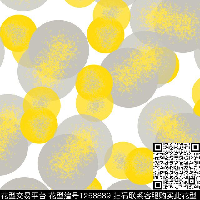 抽象创意几何数码印花华亿平台下载（图片编号: 1258889） - 瓦栏（Walan）