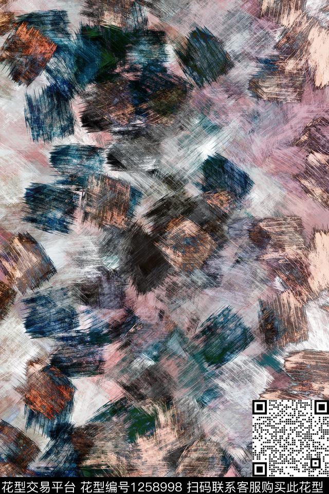 肌理休闲家居服数码印花华亿平台下载（图片编号: 1258998） - 瓦栏（Walan）