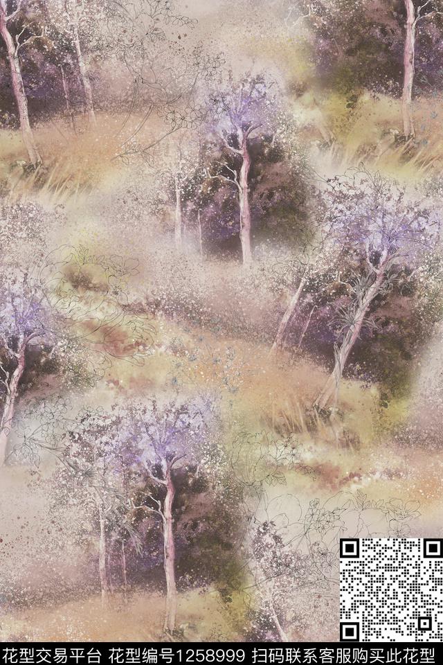 女装树电脑合成数码印花华亿平台下载（图片编号: 1258999） - 瓦栏（Walan）