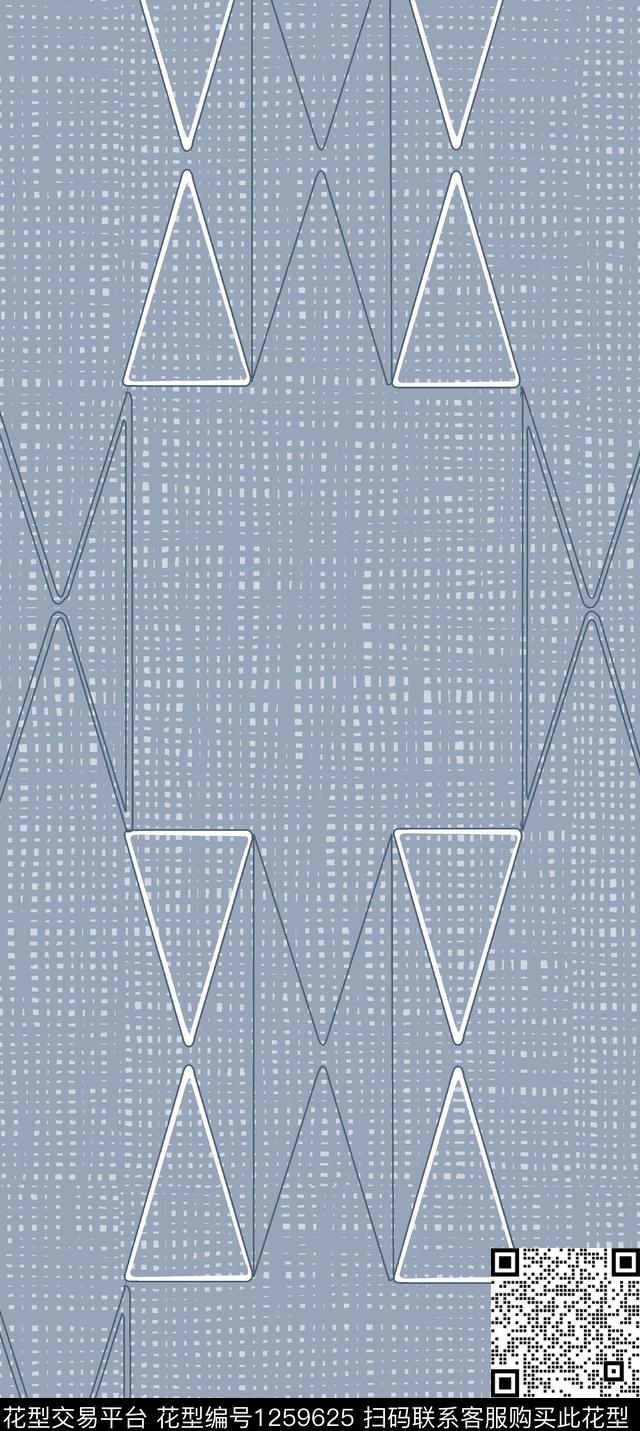 几何格子豹纹传统印花华亿平台下载（图片编号: 1259625） - 瓦栏（Walan）