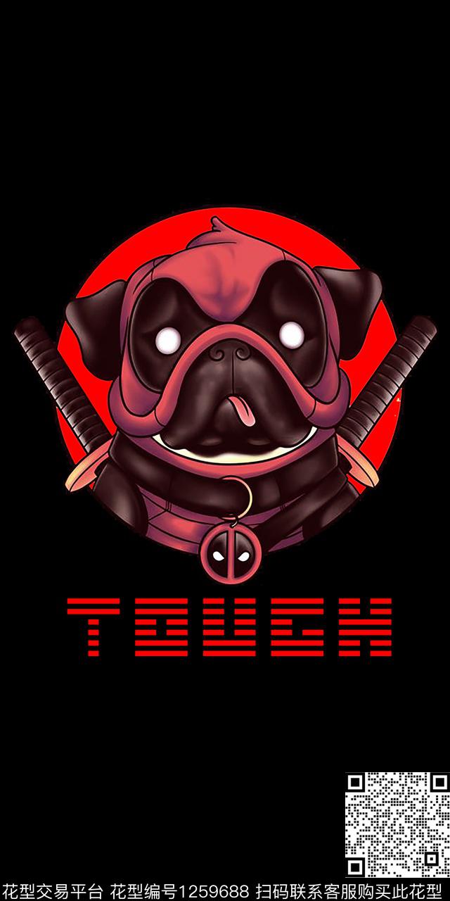 男装大牌风狗数码印花华亿平台下载（图片编号: 1259688） - 瓦栏（Walan）