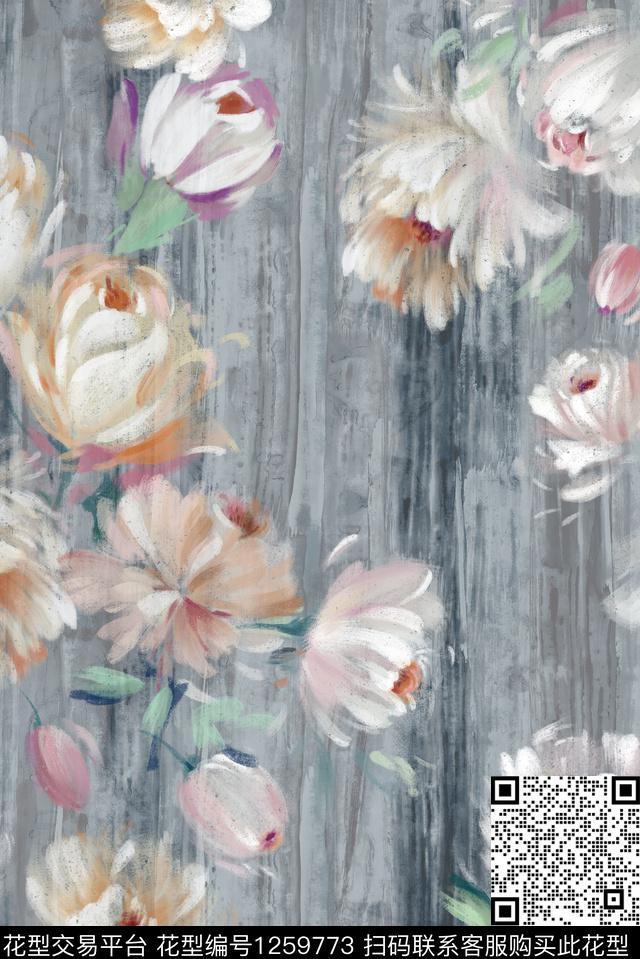 热带华亿平台数码华亿平台肌理数码印花华亿平台下载（图片编号: 1259773） - 瓦栏（Walan）