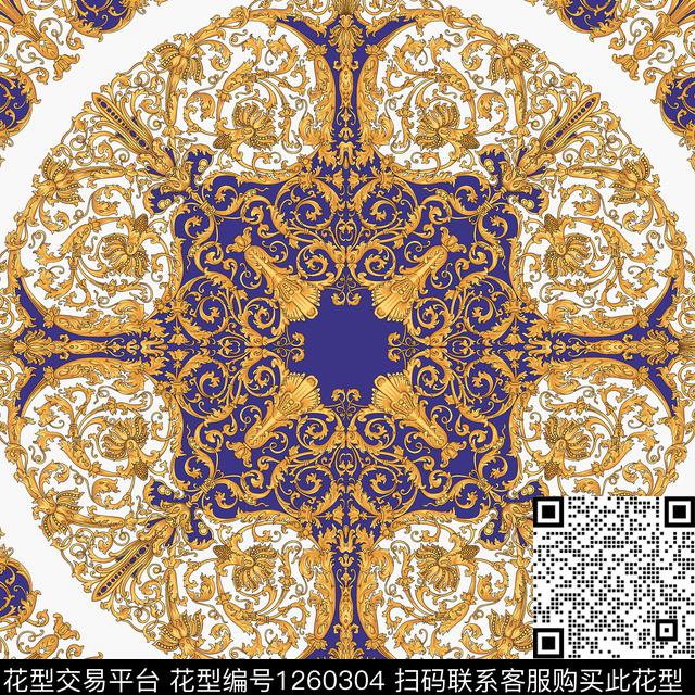 大牌风定位花男装传统印花华亿平台下载（图片编号: 1260304） - 瓦栏（Walan）