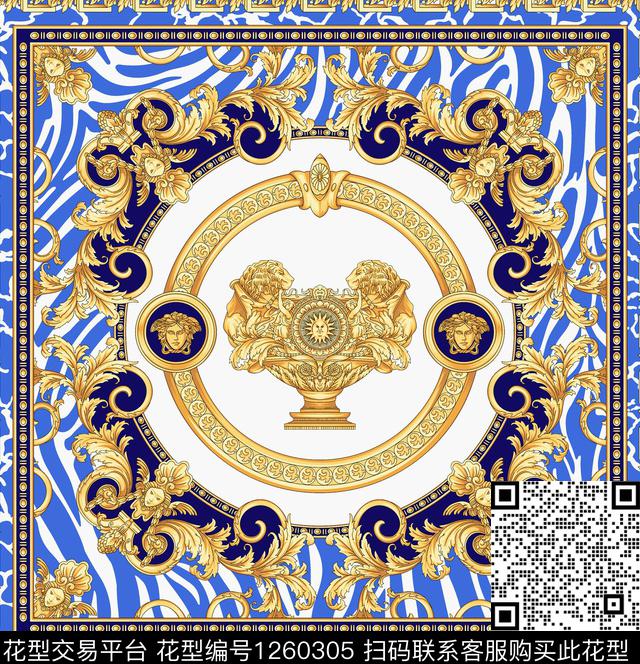 大牌风定位花男装传统印花华亿平台下载（图片编号: 1260305） - 瓦栏（Walan）