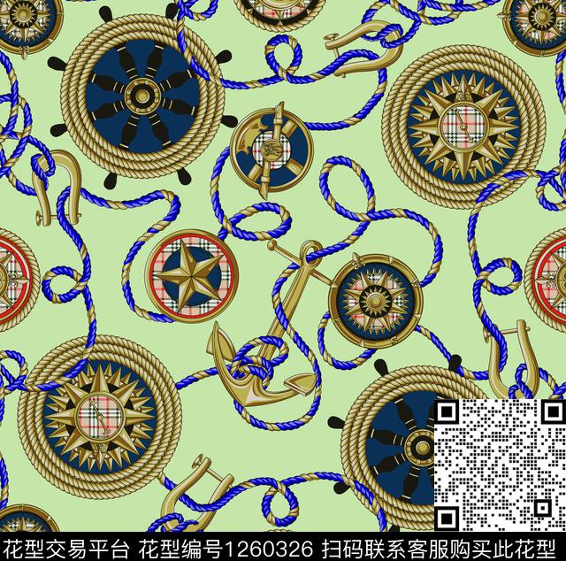 大牌风定位花男装传统印花华亿平台下载（图片编号: 1260326） - 瓦栏（Walan）