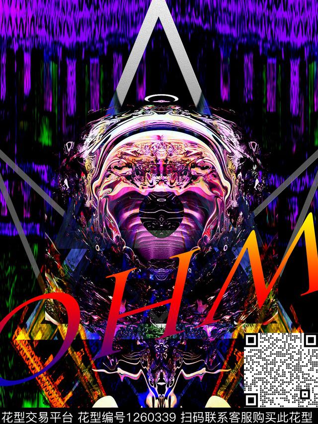 大牌风数码华亿平台迷幻数码印花华亿平台下载（图片编号: 1260339） - 瓦栏（Walan）