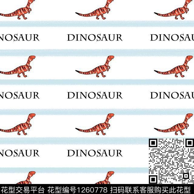 字母条纹卡通动物传统印花华亿平台下载（图片编号: 1260778） - 瓦栏（Walan）