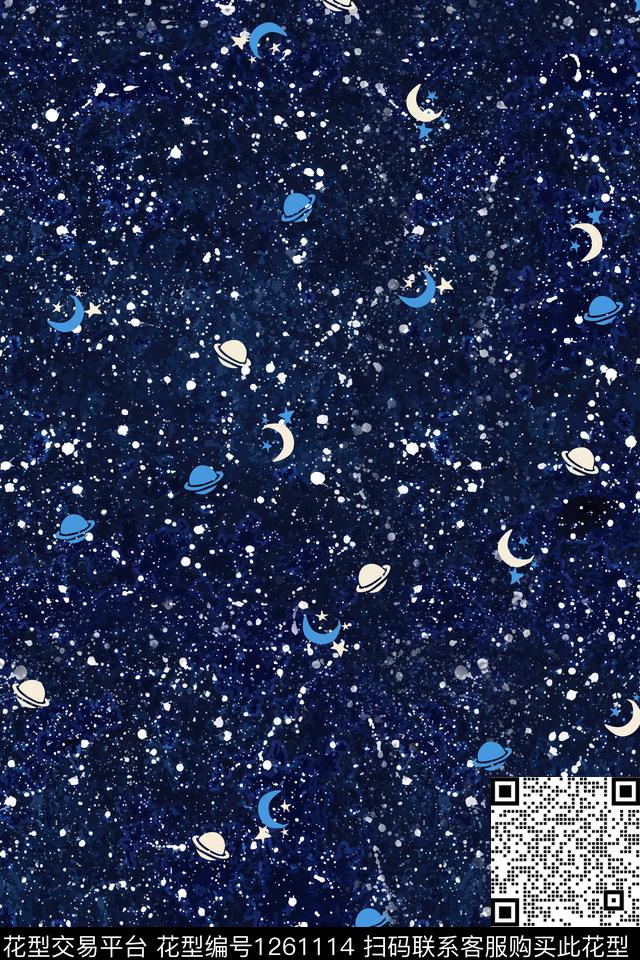 运动服星空大牌风数码印花华亿平台下载（图片编号: 1261114） - 瓦栏（Walan）