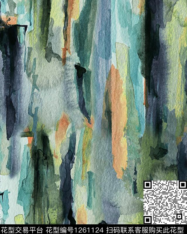 大牌风水彩油画华亿平台数码印花华亿平台下载（图片编号: 1261124） - 瓦栏（Walan）