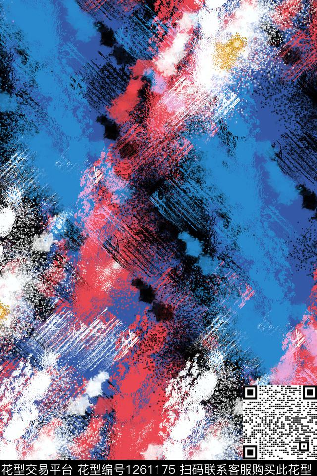 运动休闲大牌风数码印花华亿平台下载（图片编号: 1261175） - 瓦栏（Walan）