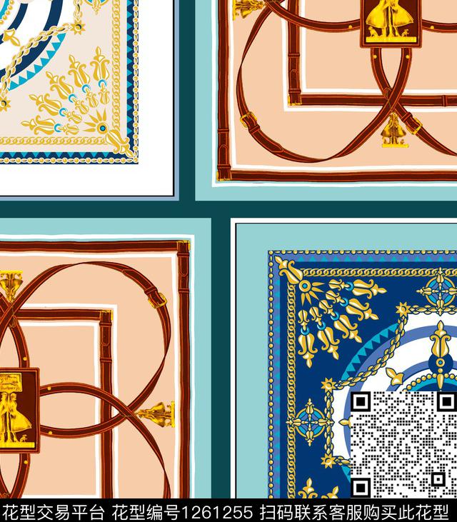 大牌风定位花几何传统印花华亿平台下载（图片编号: 1261255） - 瓦栏（Walan）