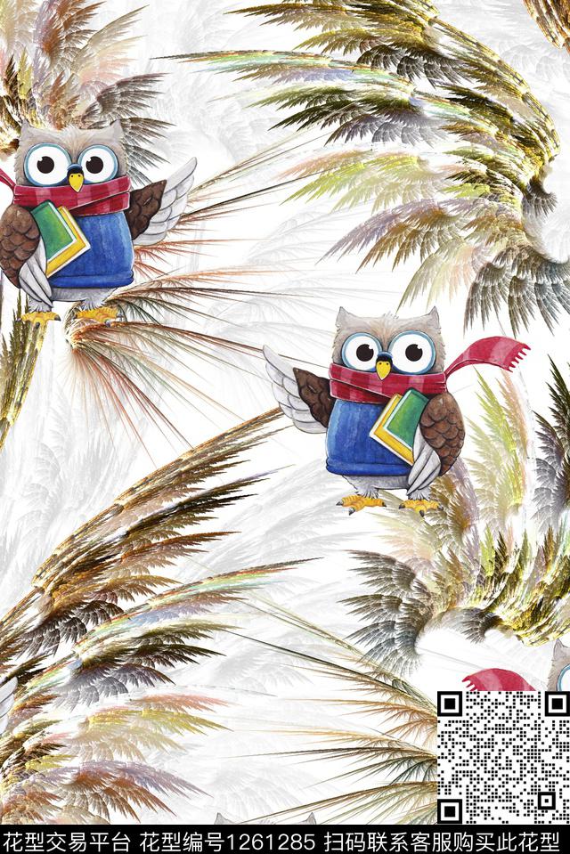 动物民族风数码华亿平台数码印花华亿平台下载（图片编号: 1261285） - 瓦栏（Walan）