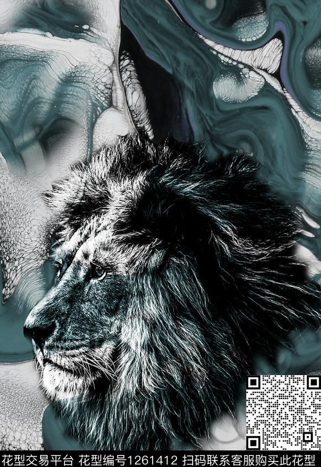 大牌男装潮牌洋阳---男装数码印花华亿平台下载（图片编号: 1261412） - 瓦栏（Walan）