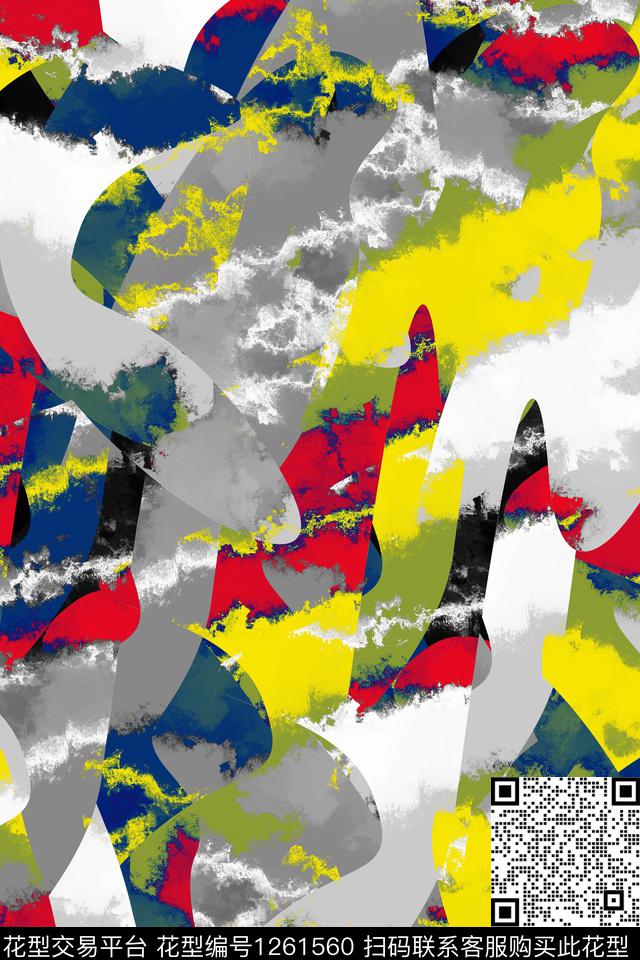 男装运动休闲数码印花华亿平台下载（图片编号: 1261560） - 瓦栏（Walan）