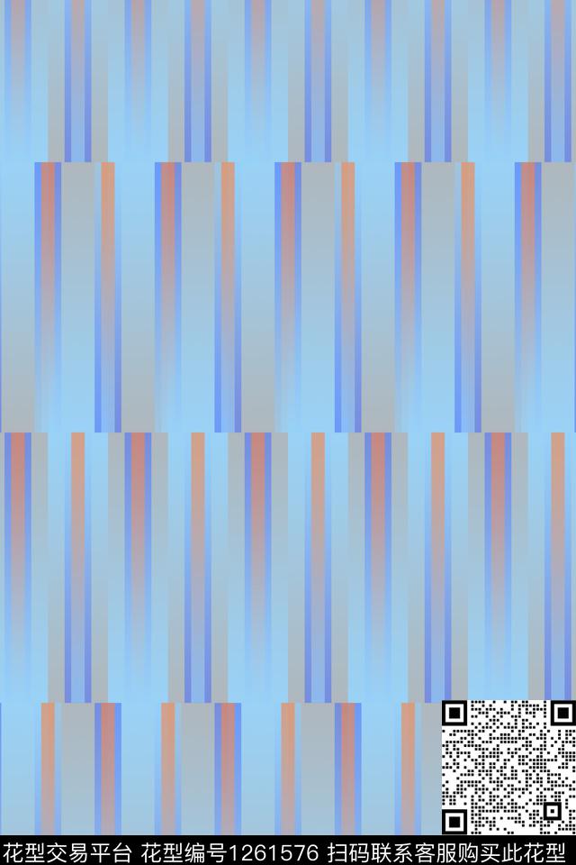 几何波西米亚复古数码印花华亿平台下载（图片编号: 1261576） - 瓦栏（Walan）