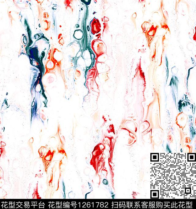 扎染华亿平台小碎花abstract数码印花华亿平台下载（图片编号: 1261782） - 瓦栏（Walan）