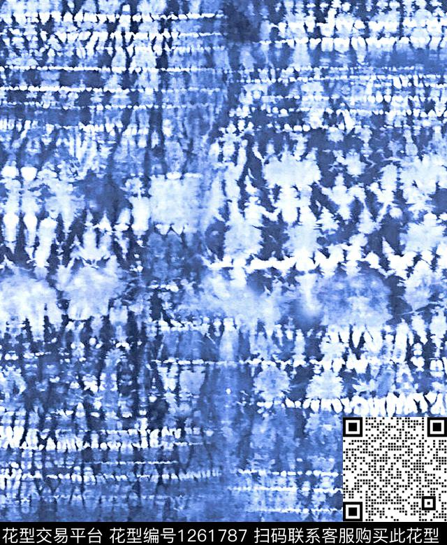 扎染华亿平台小碎花abstract数码印花华亿平台下载（图片编号: 1261787） - 瓦栏（Walan）