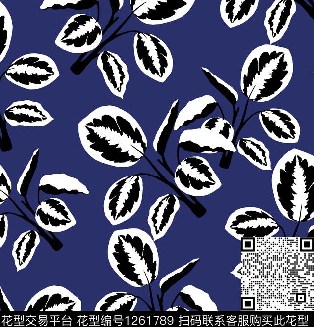小碎花绿植树叶leaf传统印花华亿平台下载（图片编号: 1261789） - 瓦栏（Walan）