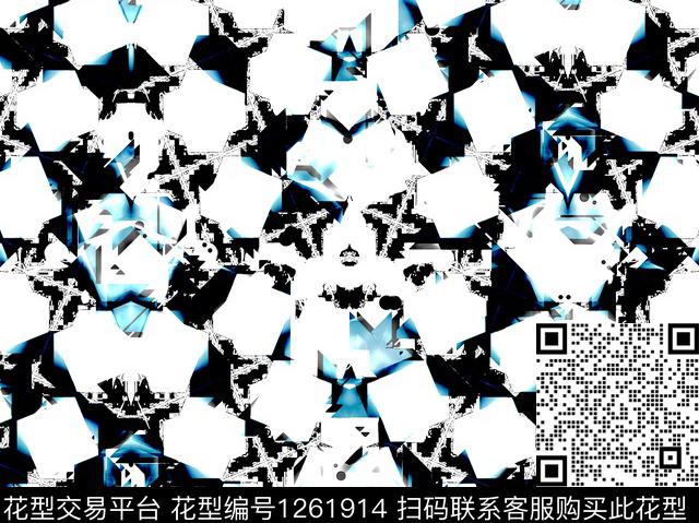 创意大牌风几何传统印花华亿平台下载（图片编号: 1261914） - 瓦栏（Walan）