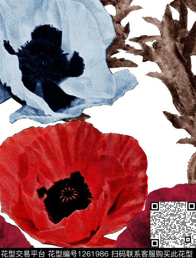 康乃馨小碎花DOLCEGABBANA数码印花华亿平台下载（图片编号: 1261986） - 瓦栏（Walan）