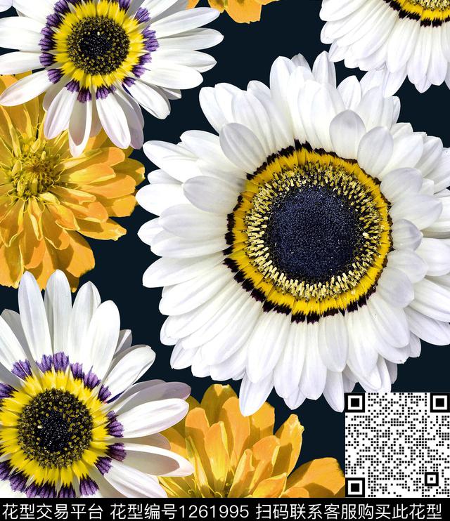 康乃馨小碎花DOLCEGABBANA数码印花华亿平台下载（图片编号: 1261995） - 瓦栏（Walan）