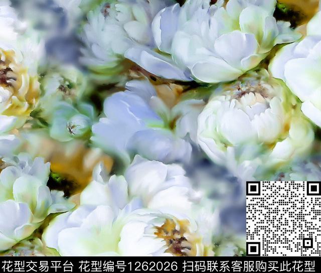 康乃馨小碎花DOLCEGABBANA数码印花华亿平台下载（图片编号: 1262026） - 瓦栏（Walan）