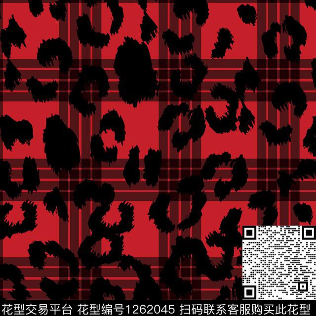 格子肌理数码印花华亿平台下载（图片编号: 1262045） - 瓦栏（Walan）