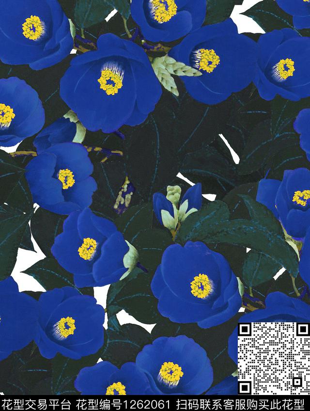 康乃馨小碎花DOLCEGABBANA数码印花华亿平台下载（图片编号: 1262061） - 瓦栏（Walan）