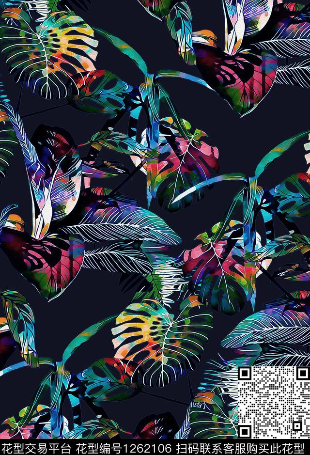 热带华亿平台数码印花华亿平台下载（图片编号: 1262106） - 瓦栏（Walan）